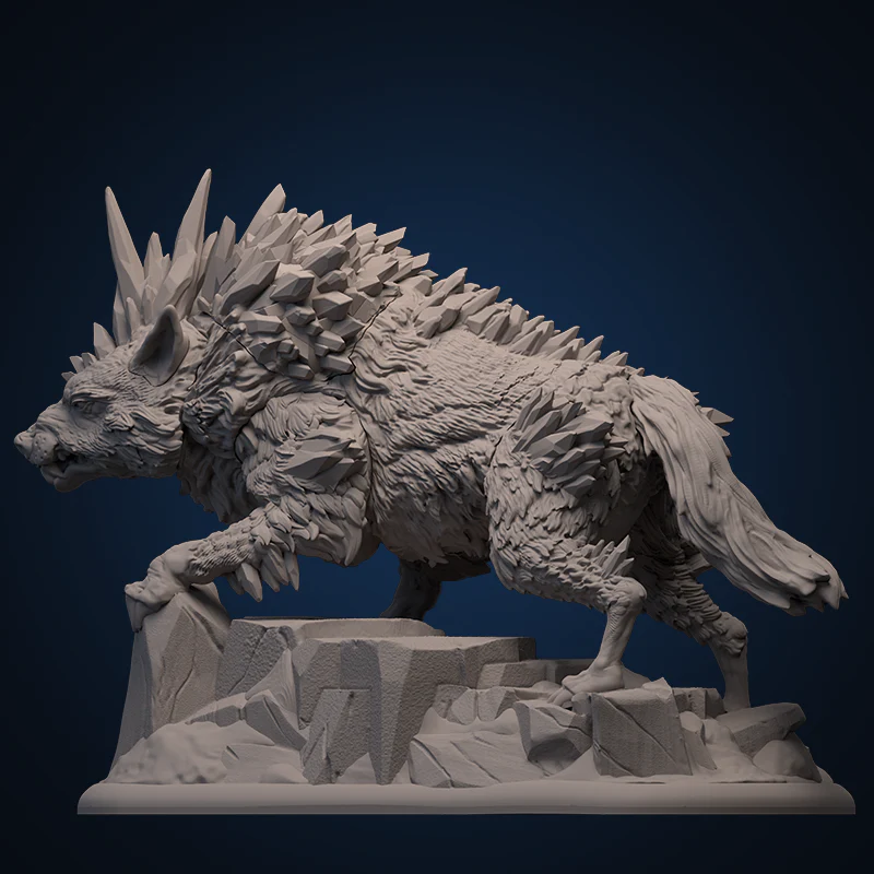 Mythic Earth Amarok Inuit 1 Monstrous Miniatures Figure MSMA57