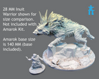 Mythic Earth Amarok Inuit 1 Monstrous Miniatures Figure MSMA57
