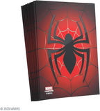 Gamegenic Marvel Champions The Card Game Official Spider Man Art Sleeves Pack of 50 Art Sleeves and 1 Clear Sleeve Card Game Holder G10093