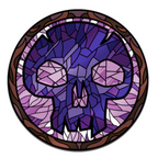 Pinfinity Pin MTG Stained Glass Swamp Limited Edition AR Pin Magic The Gathering Collectible PINMTG062