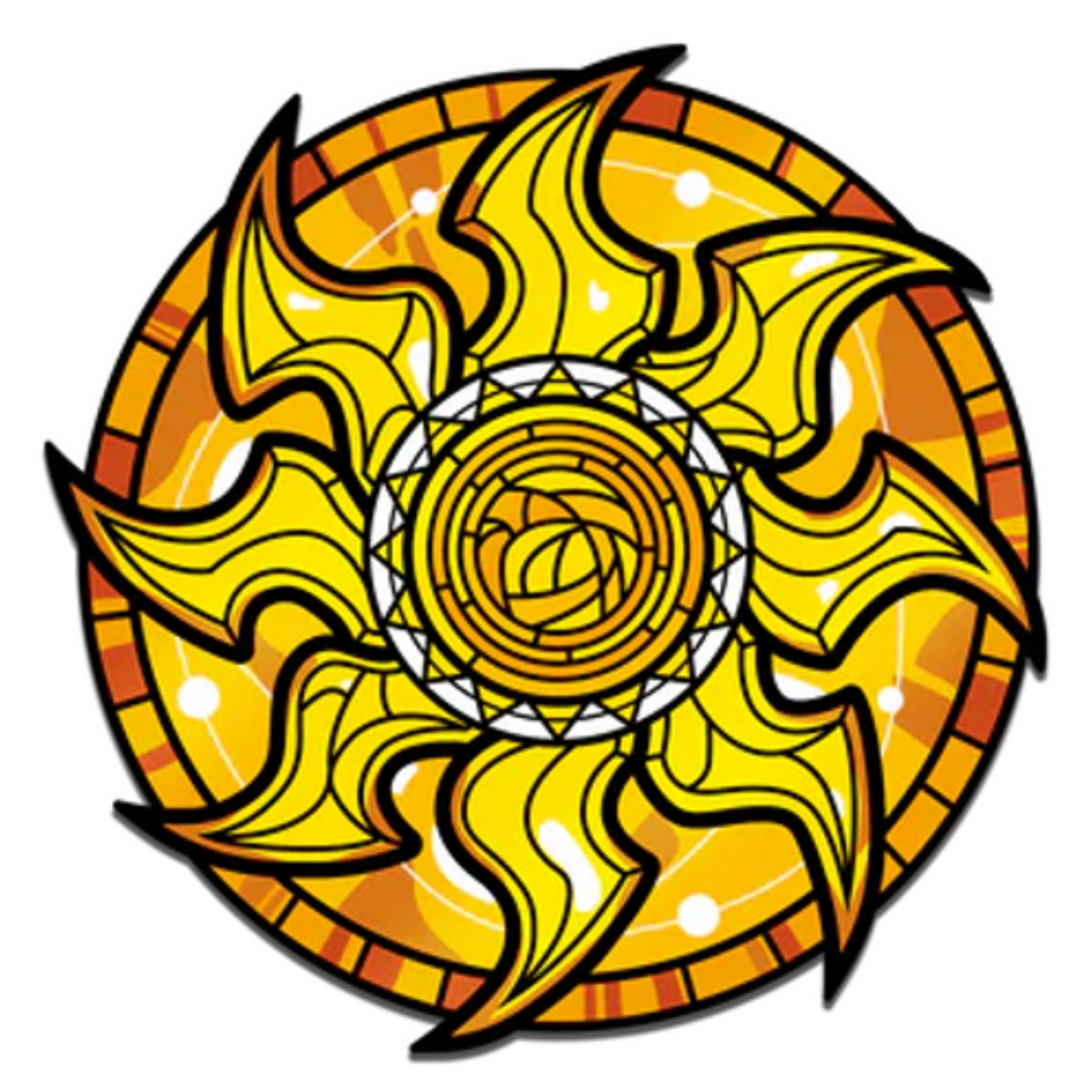 Pinfinity Pin MTG Stained Glass Plains Limited Edition AR Pin Magic The Gathering Collectible PINMTG060