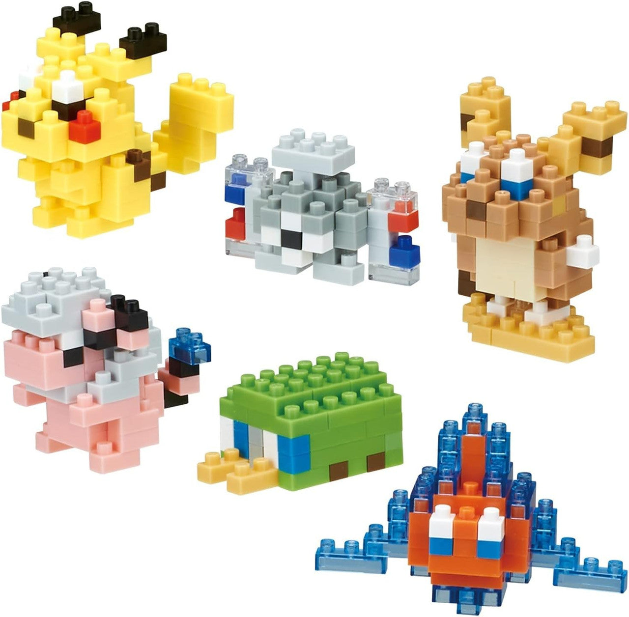 Pokemon Type Electric Set 1 Pokemon Nanoblock mininano Series
