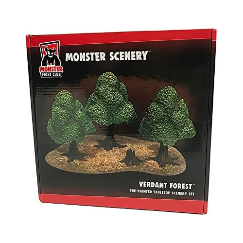 Monster Fight Club Scenery Verdant Forest Pre-Painted Tabletop Game Scenery Bundle Pack of 2 MFC-10100K1-FBA