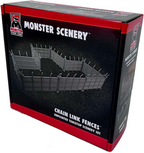 Monster Fight Club Scenery Metropolis Miniature Chain Link Fences Pre Painted Tabletop Game Scenery Bundle Pack of 2 MFC-12000K1-FBA