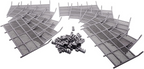 Monster Fight Club Scenery Metropolis Miniature Chain Link Fences Pre Painted Tabletop Game Scenery Bundle Pack of 2 MFC-12000K1-FBA