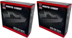 Monster Fight Club Scenery Metropolis Miniature Chain Link Fences Pre Painted Tabletop Game Scenery Bundle Pack of 2 MFC-12000K1-FBA