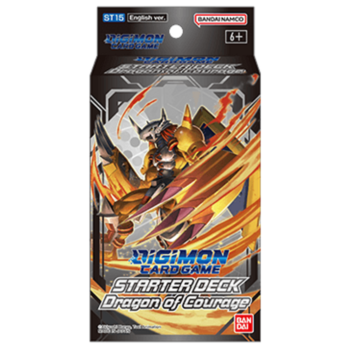 Digimon TCG: Dragon of Courage Starter Deck (ST15) (Single Pack)
