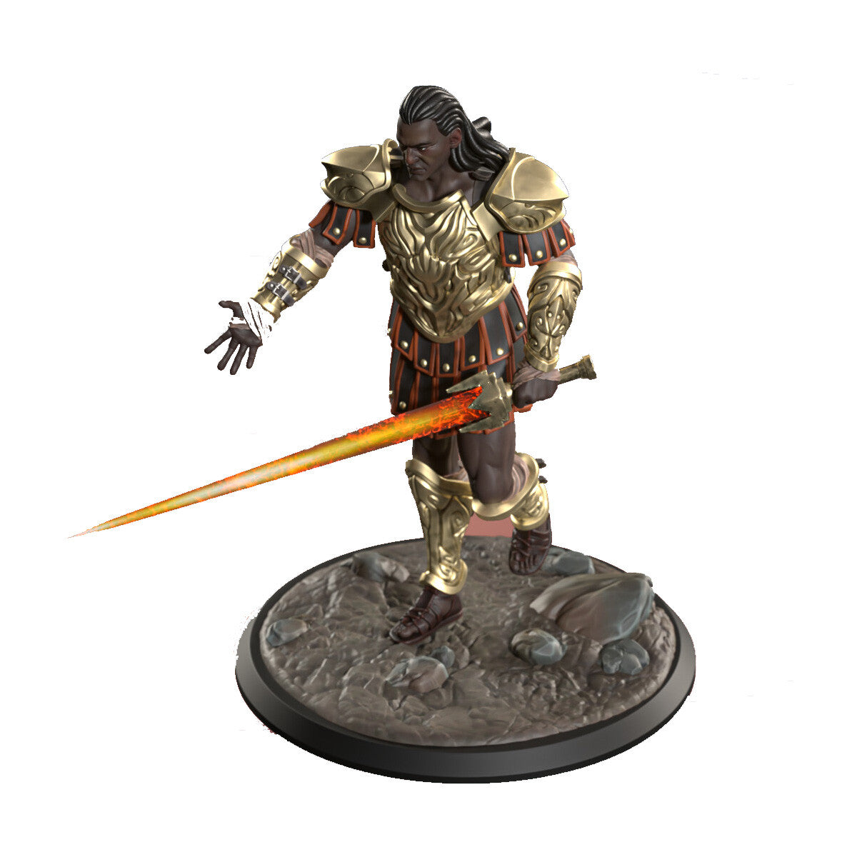 Cosmere RPG Stormlight Archive Unpainted Miniatures Taln BWG-Taln