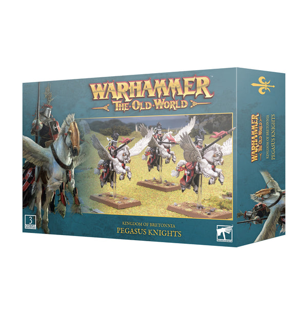 Games Workshop Warhammer The Old World Kingdom of Bretonnia Pegasus Knights Plastic Box 06-09