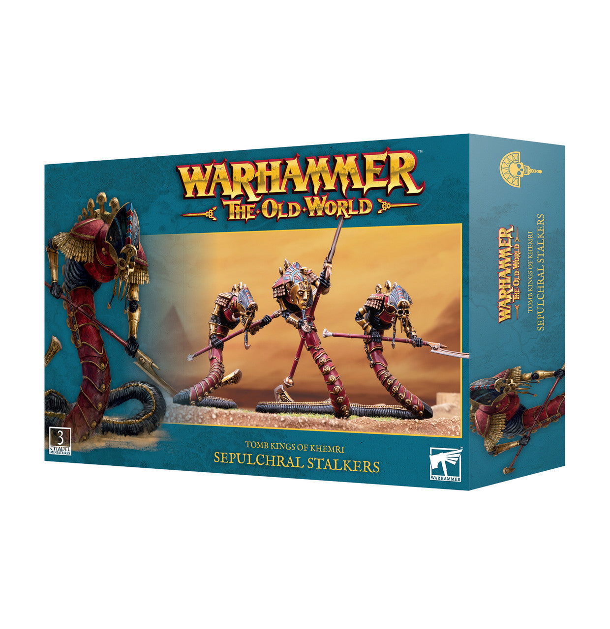 Games Workshop Warhammer The Old World Tomb Kings of Khemri Sepuchral Stalkers Plastic Box 07-04