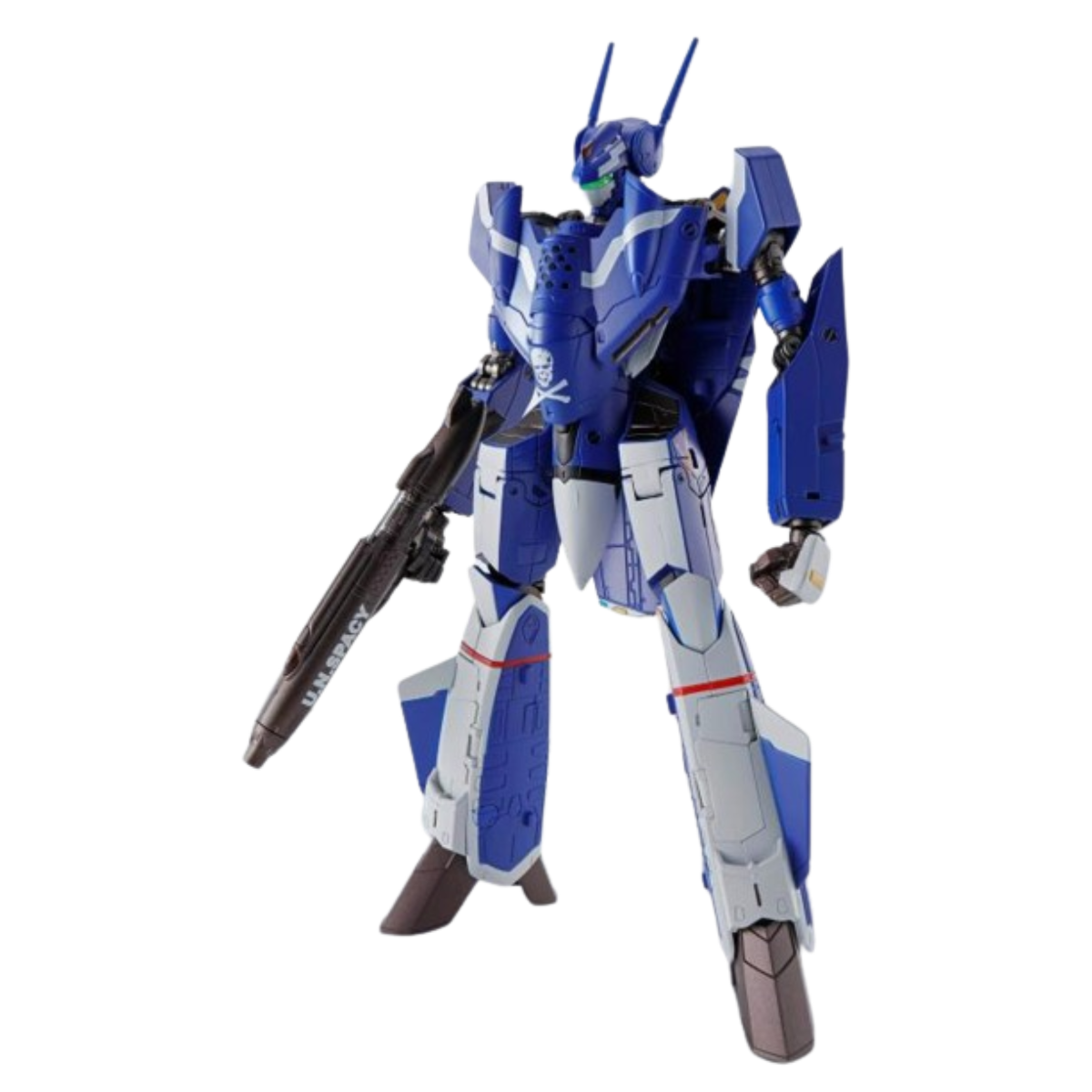 VF-0S Phoenix (Genius Blue ver.) "Macross ZERO", Bandai Spirits HI-Metal R