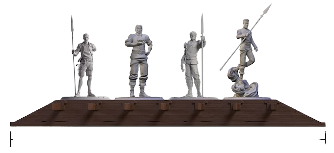 Cosmere RPG Stormlight Archive Bridge Display Stand BWG-BDS