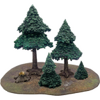 Monster Fight Club Scenery Evergreen Pine Forest Miniatures Accessories MFC-10104