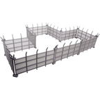 Monster Fight Club Metropolis Board Game Miniatures Accessories Chain Link Fences MFC-12000