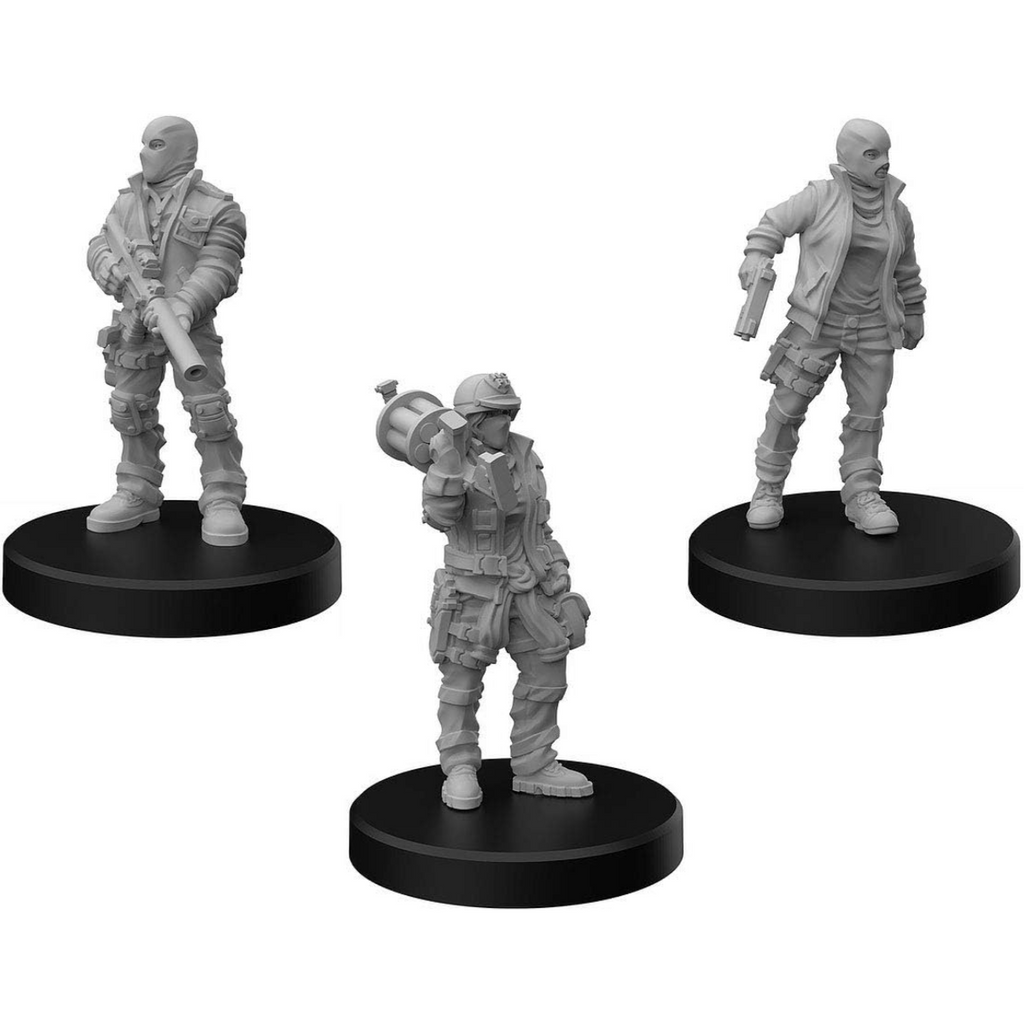 Monster Fight Club Cyberpunk RED Miniatures Combat Zonners A Heavies MFC-33007