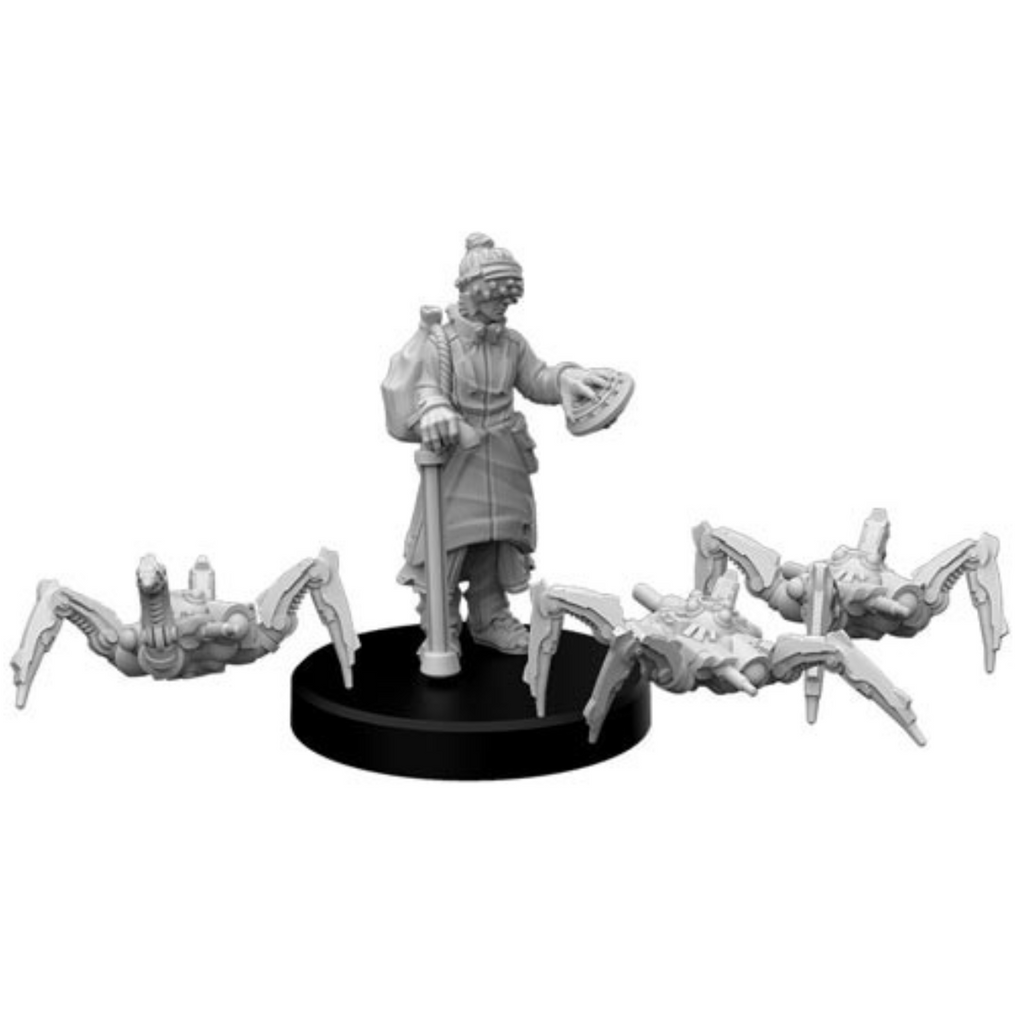 Monster Fight Club Cyberpunk RED Miniatures Wall Crawlers CRaB Drones Netrunner MFC-33015