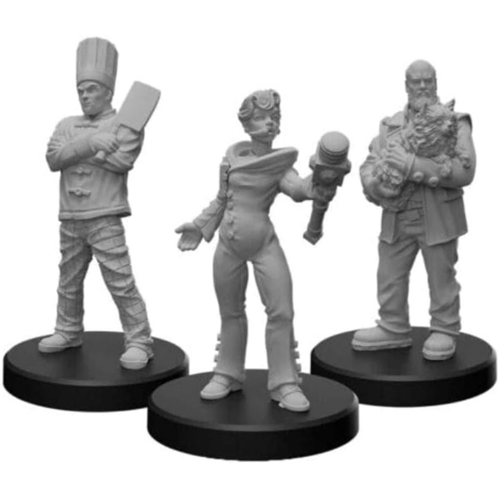 Monster Fight Club Cyberpunk RED Miniatures Edgerunners H Fixer Media Solo MFC-33021