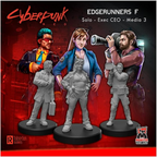 Monster Fight Club Cyberpunk Red Miniatures Edgerunners F Solo Exec CEO Media MFC-33018