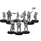 Monster Fight Club Cyberpunk Red Miniatures Bundle: EdgeRunners D, F and G (3 Items)