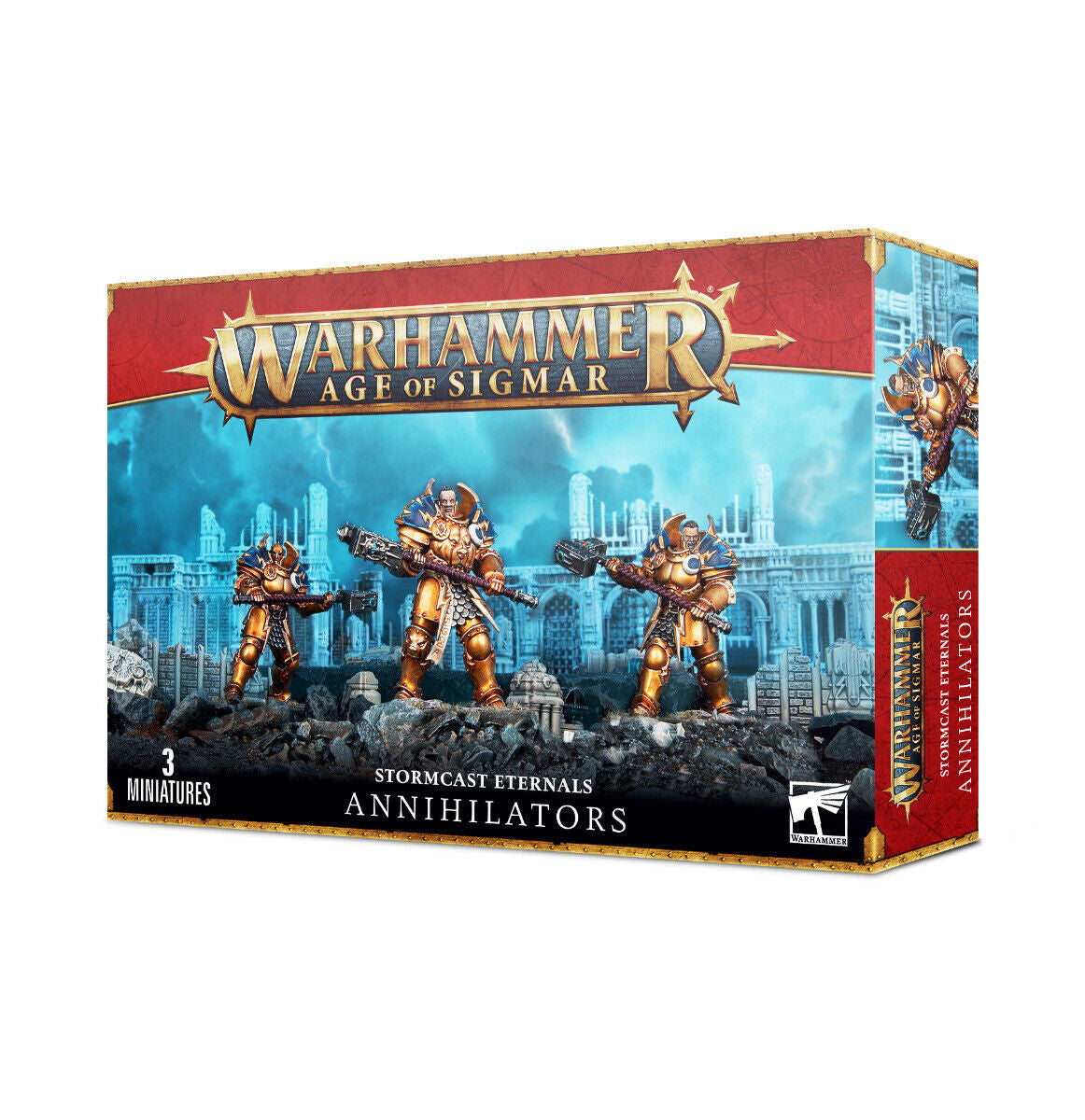 Games Workshop Warhammer Age Of Sigmar Storm Cast Eternals Annihilators Miniature 96-55