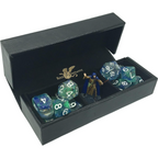 Role 4 Initiative Luxury Faux Leather Dice Box Rolling Tray R4i-44200