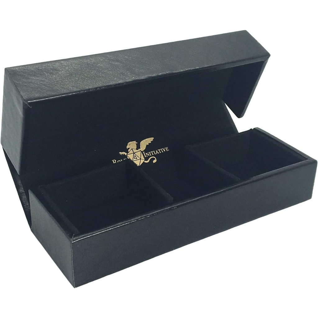 Role 4 Initiative Luxury Faux Leather Dice Box Rolling Tray R4i-44200