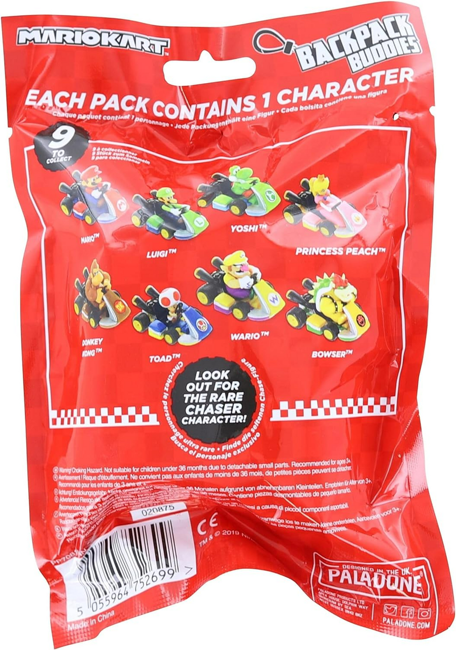 UCC Distributing Mariokart Figure Hanger In Blind Pack Single Figure Random Selection UCCD- 702446