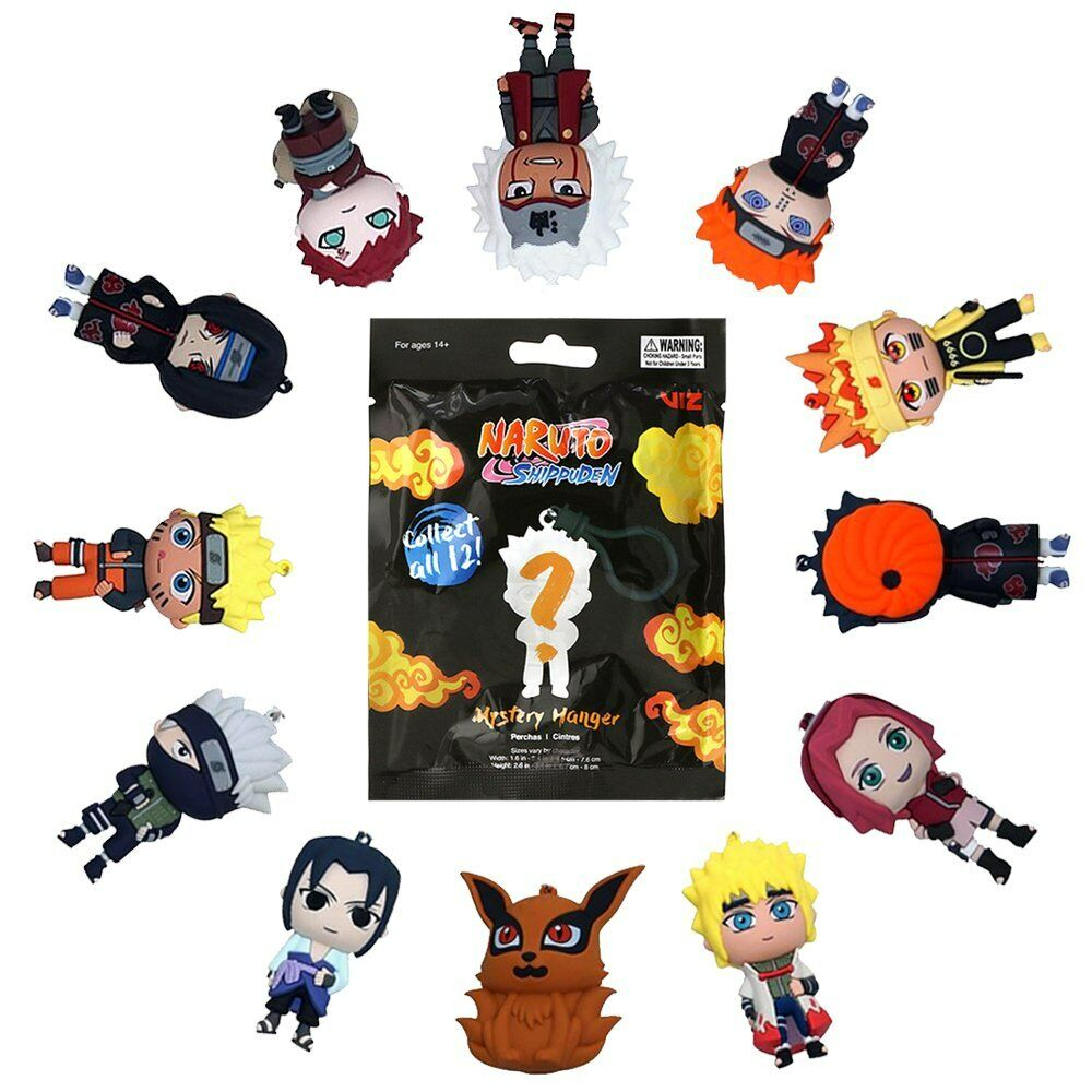 UCC Distributing Naruto Villain Figure Hanger Blind Pack Single Figure Random Selection UCCD-15626