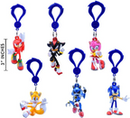 UCC Distributing Sonic The Hedgehog Figure Hanger Mystery Pack Single Figure Random Selection UCCD-99136