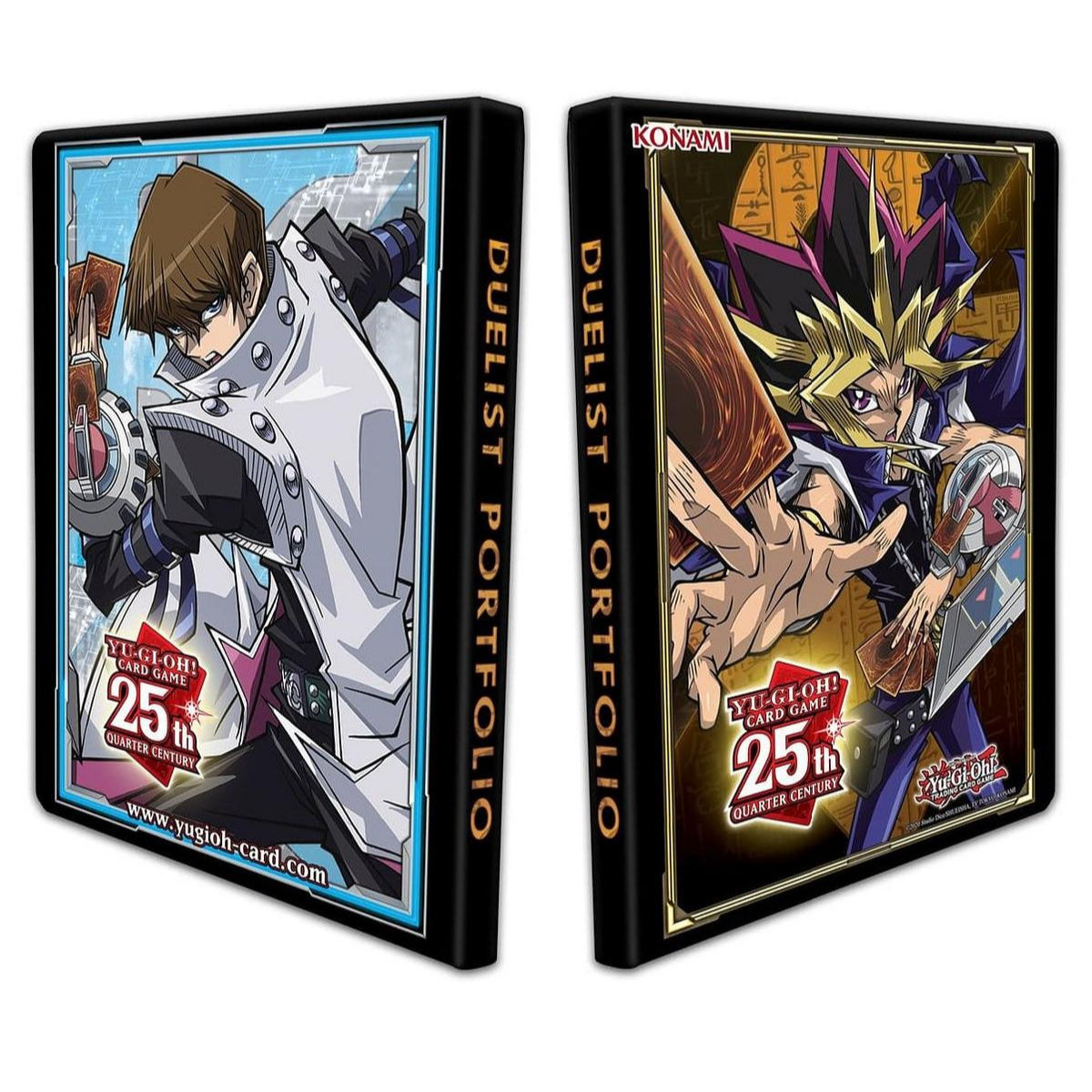 Yu-Gi-Oh! TCG: Yugi & Kaiba Quarter Century 9-Pocket Duelist Portfolio KON86370