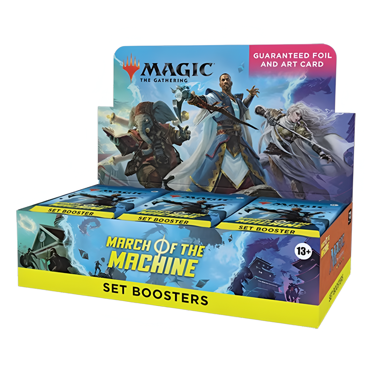 MTG Magic The Gathering CCG March Of The Machines Set Booster Display 30 MTG-CCG-MOTM-SetBoosterDisplay