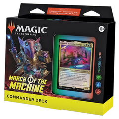 MTG Magic The Gathering CCG March Of The Machines Commander Deck-Tinker Time Green/Blue/Red Single Pack MTG-MOTM-CD-TinkerTime