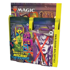 MTG Magic The Gathering CCG March Of The Machines - The Aftermath Epilogue Collector Booster Display 12 MTG-MOTM-TA-CollectorBooster