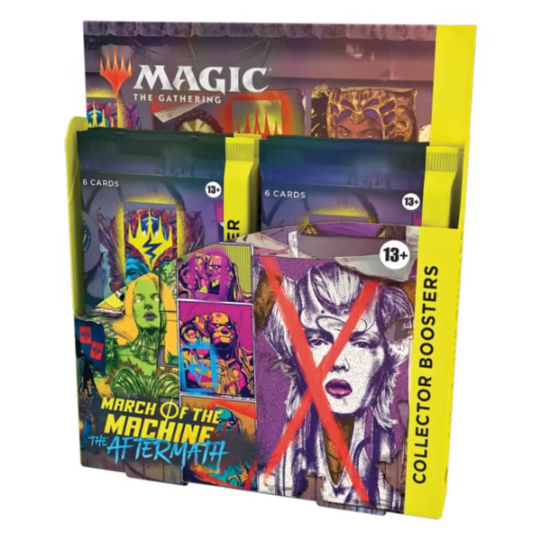MTG Magic The Gathering CCG March Of The Machines - The Aftermath Epilogue Collector Booster Display 12 MTG-MOTM-TA-CollectorBooster