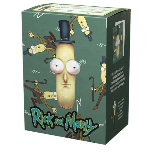 Dragon Shield Sleeves Standard Size Brushed Rick & Morty Mr Poopy Butthole 100 Ct ATM16075