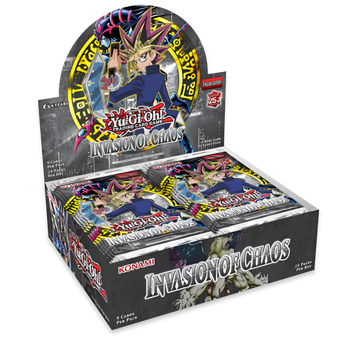 Yu-Gi-Oh! TCG: Invasion of Chaos UNLIMITED 25th Anniversary Booster Display (24)