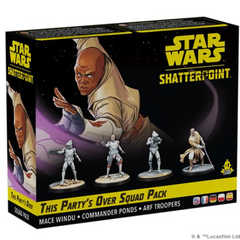 Star Wars Shatterpoint This Partys Over Squad Pack Tabletop Miniatures Game Strategy Game for Kids and Adults Ages 14+ for 2 Players with 90 Minute Playtime SWP08