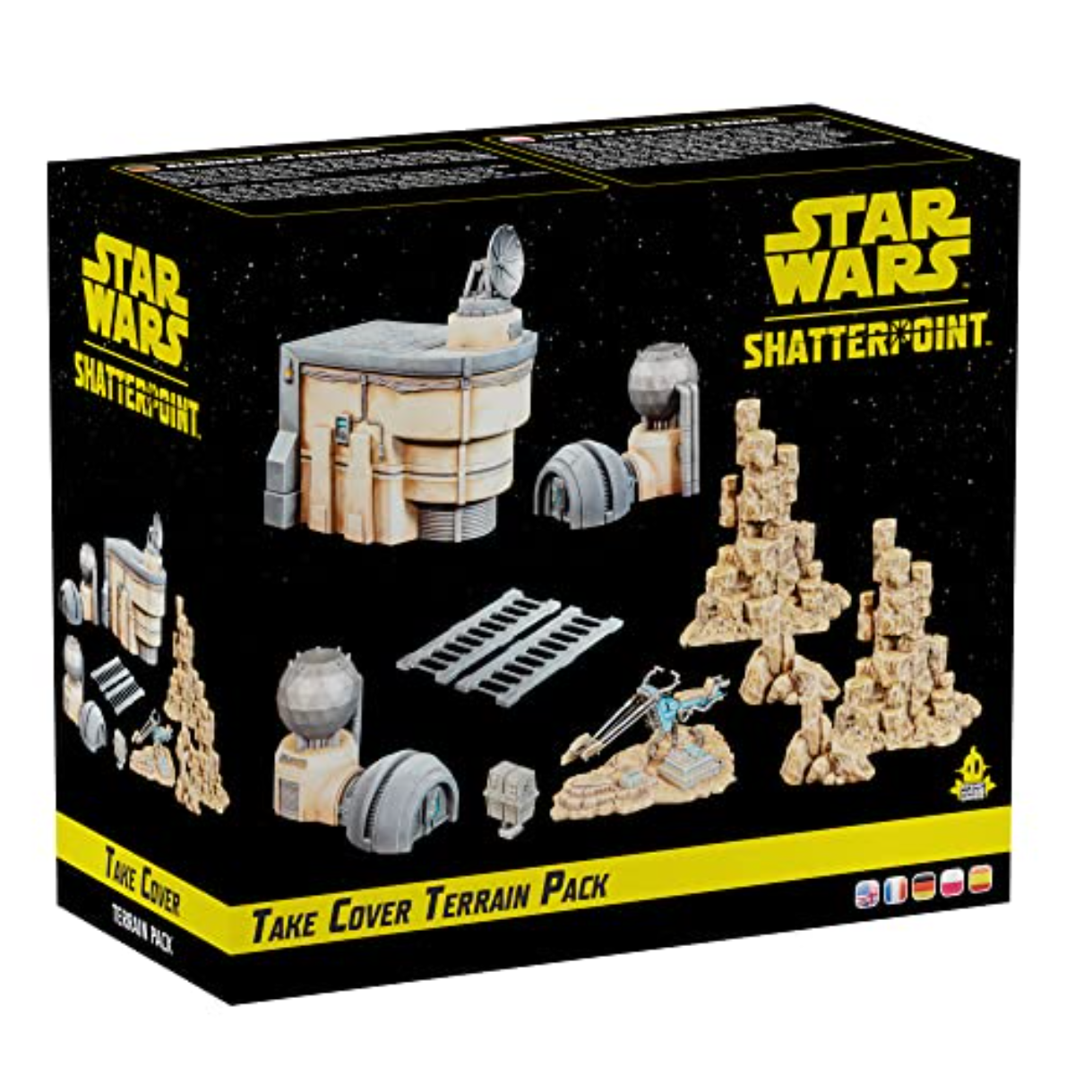 Star Wars Shatterpoint Take Cover Terrain Pack Transform Your Battlefields with Realistic Landscapes SWP17