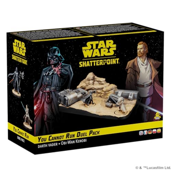 Star Wars Shatterpoint You Cannot Run Duel Pack Tabletop Miniatures Game Strategy Game for Kids and Adults for 2 Players with Playtime 90 Minutes SWP30