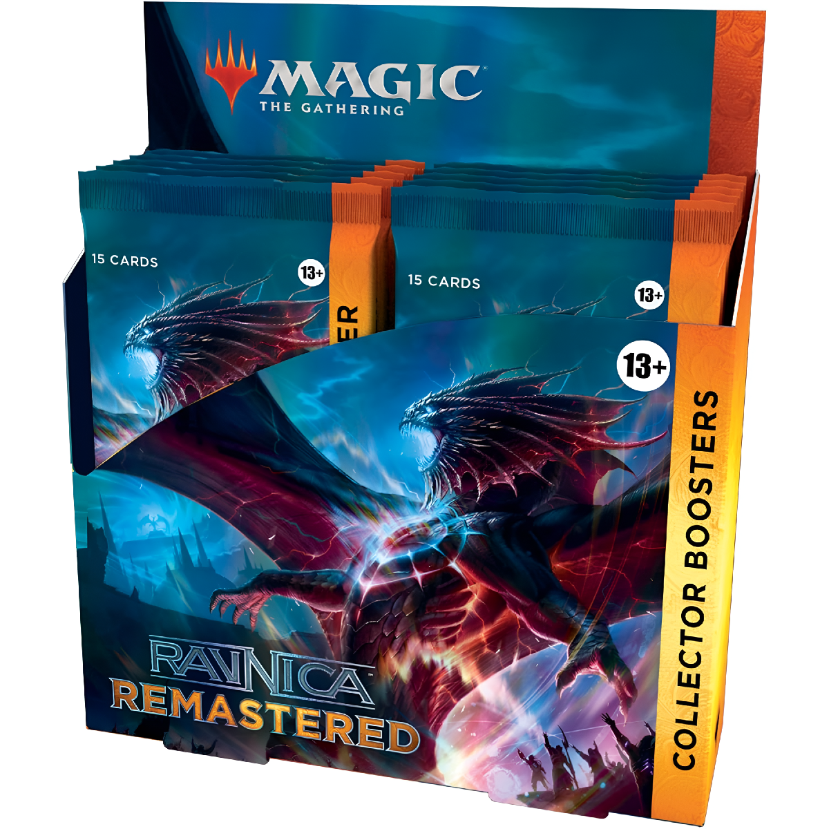 MTG Magic The Gathering CCG Ravnica Remastered Collector Booster Display 12 MTG-RVNR-CB