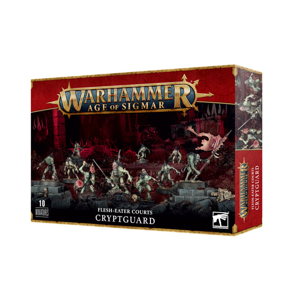 Games Workshop Warhammer Age Of Sigmar Flesh-Eater Courts Cryptguard Plastic Box 91-76