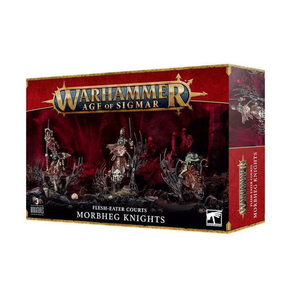 Games Workshop Warhammer Age Of Sigmar Flesh-Eater Courts Morbheg Knights Plastic Box 91-77