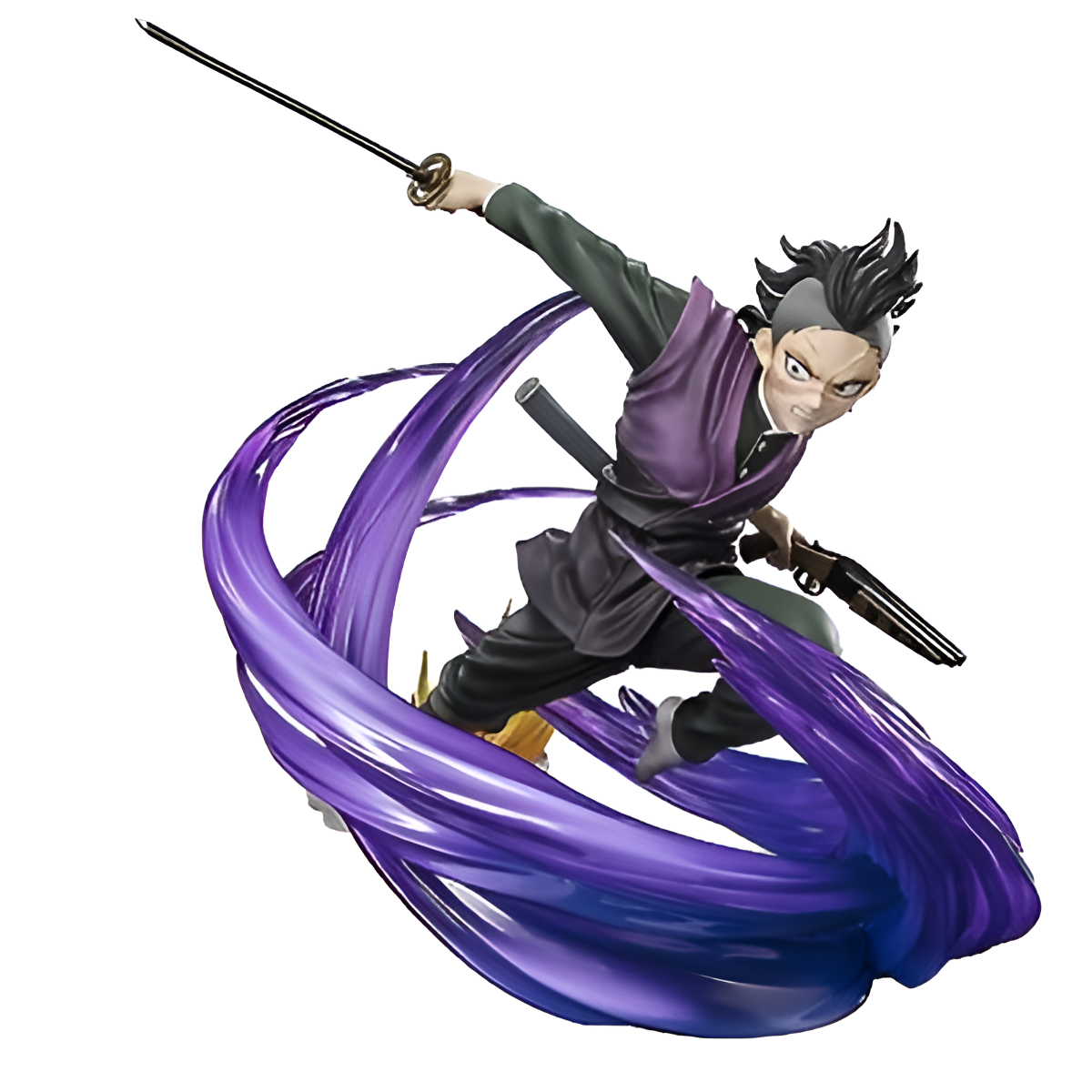 Tamashii Nations Demons Slayer Kimetsu no Yaiba Genya Shinazugawa Bandai Spirits Figuarts Zero Collectible Figure BAS65477
