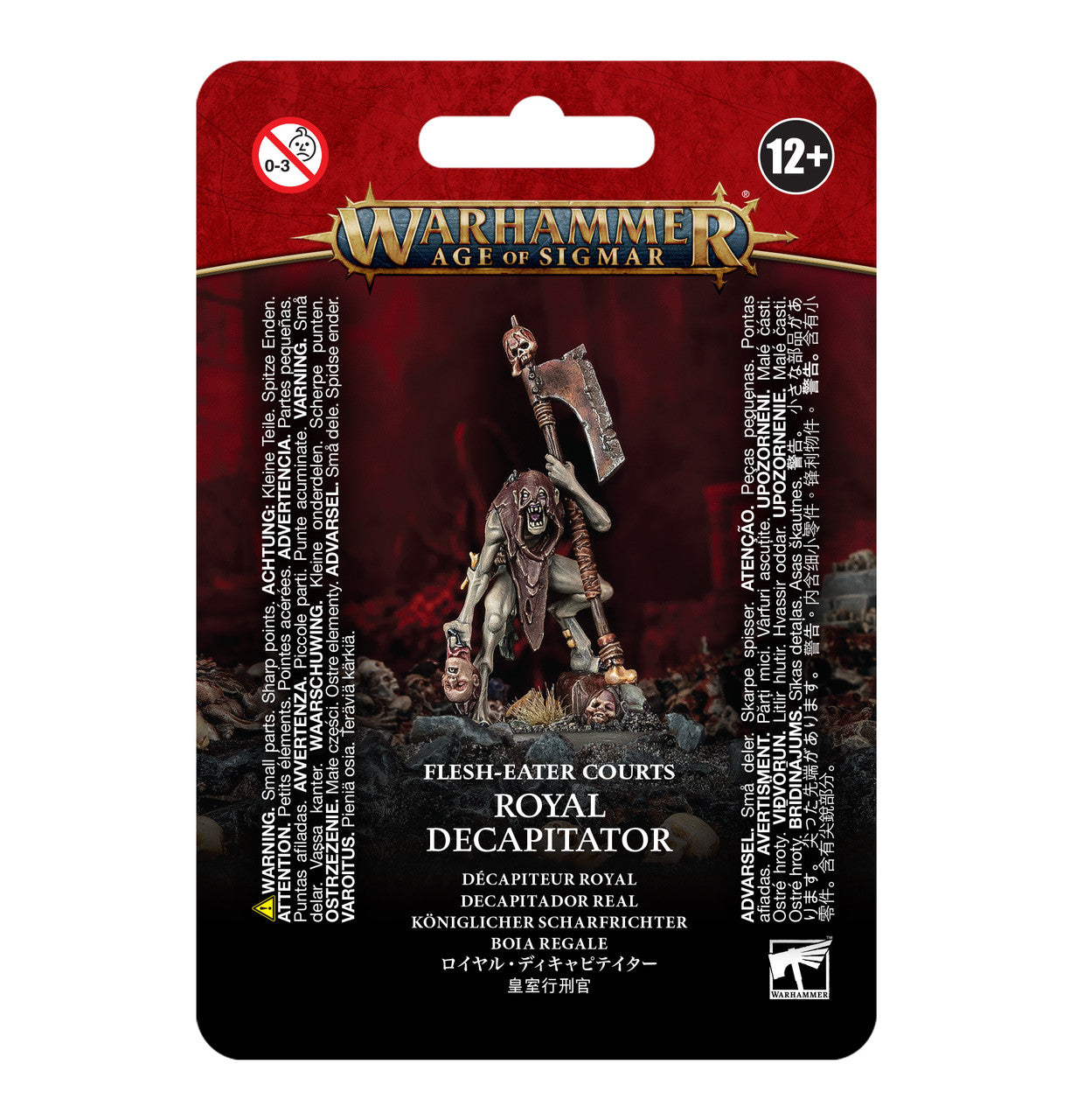 Games Workshop Warhammer Age Of Sigmar Flesh-Eater Courts Royal Decapitator Plastic Clam 91-69