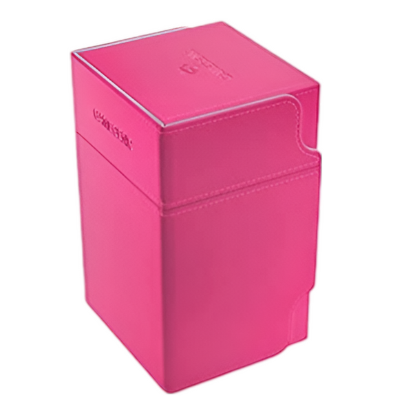Gamegenic Stronghold 200+ Convertible Deck Box Double-Sleeved Card Storage Card Holds up to 200 Cards Pink Color G20080