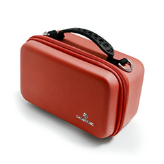 Gamegenic Game Shell 250+ Portable Case for Board Games and Card Games Holds Up to 250 Double Sleeved Cards Red Color GG2032