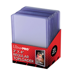 Ultra Pro 3 X 4 TopLoader Card Holder 25ct for Standard Size Cards ULP-81222