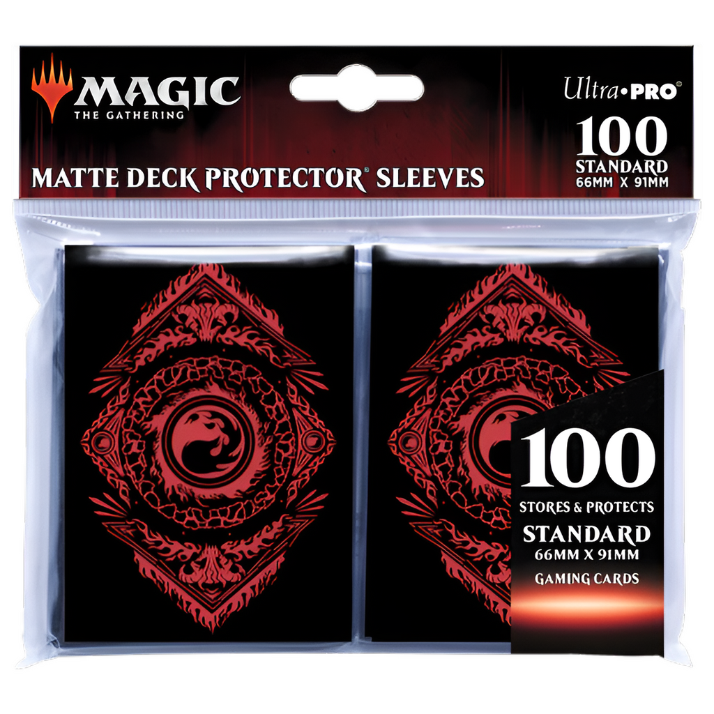 Ultra Pro Sleeves Magic the Gathering Mana 7 Mountain 100 standard size Deck Protector ULPDPRM19246