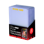 Ultra Pro 3 X 4 Rookie Gold Toploader for Standard Size Cards 25ct UPI-81180