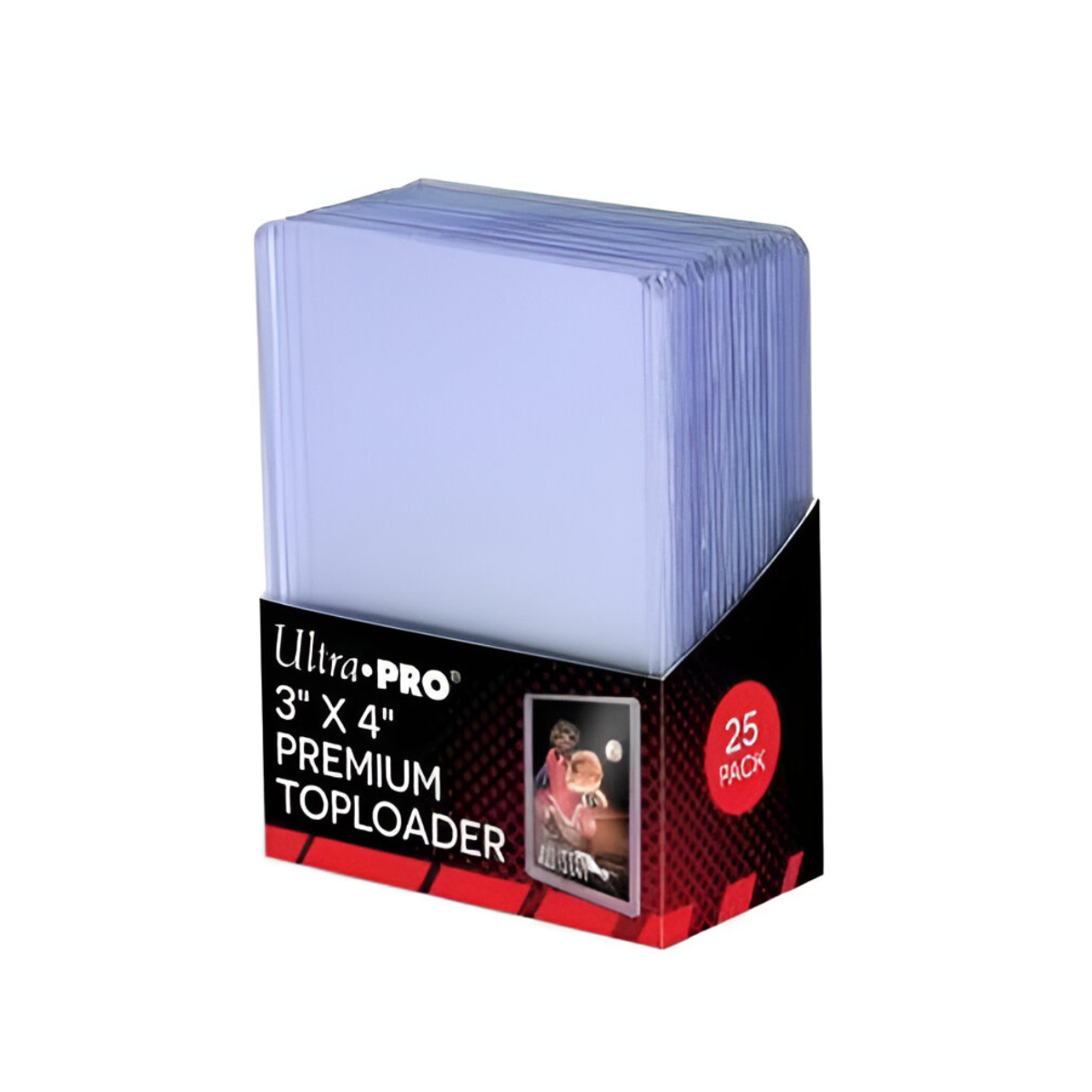 Ultra Pro 82327 3 x 4 inch Toploaders Super Thick 10 Ct Clear UPI-82327
